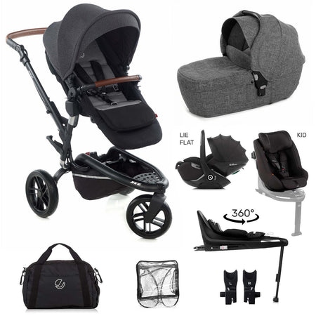 Jané Trider Lie-Flat 360 Family Car Seat Bundle