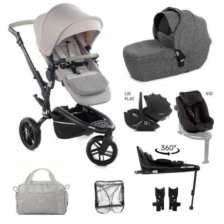 Jané Trider Lie-Flat 360 Family Car Seat Bundle