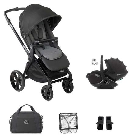 Jane Muum-4 Lie-Flat 360 Baby Car Seat Bundle