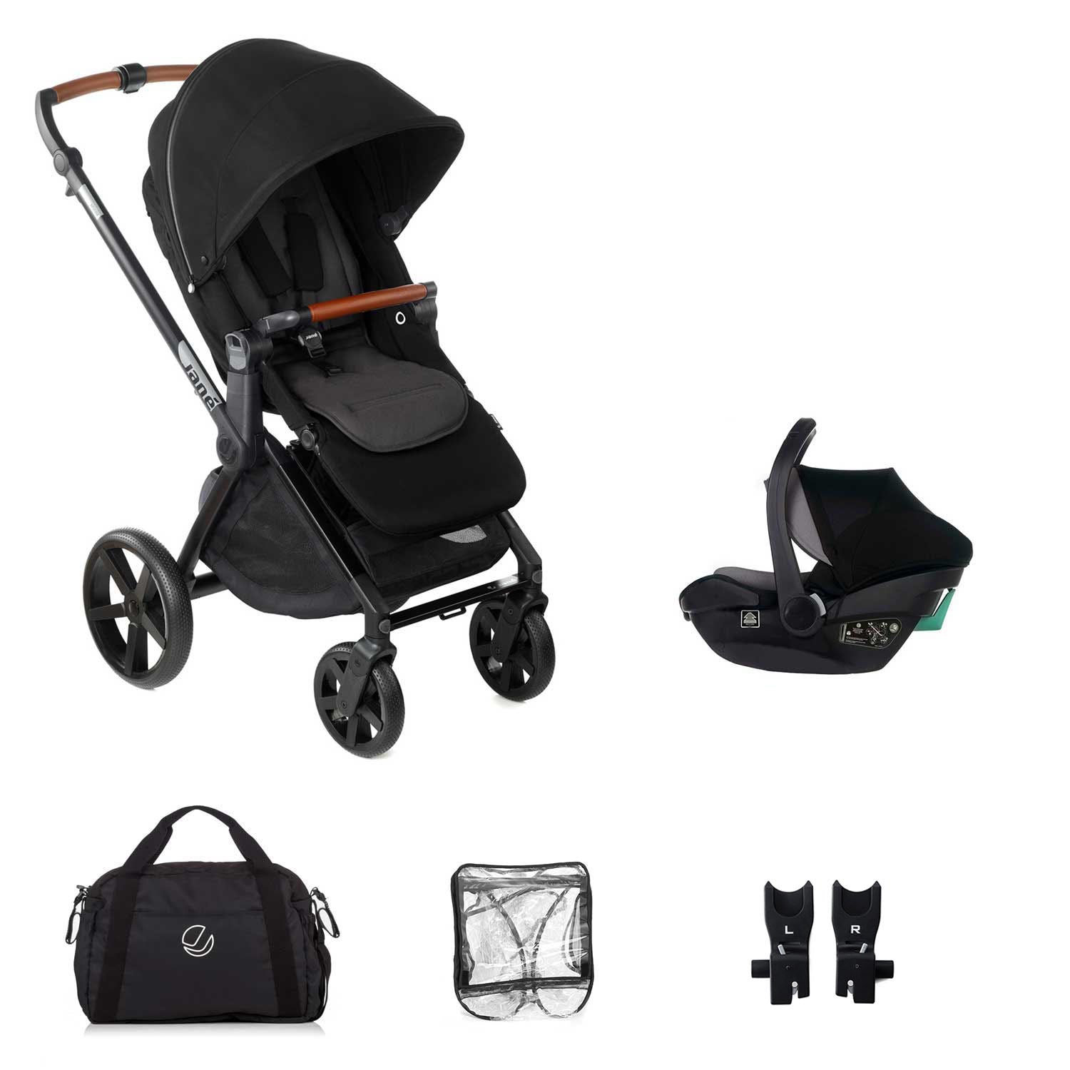 Jane Muum-4 Travel Carrier Car Seat Bundle