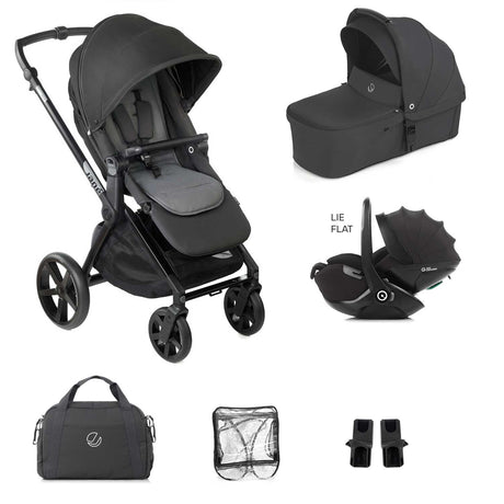 Jane Muum-4 Lie-Flat 360 Baby Car Seat Bundle