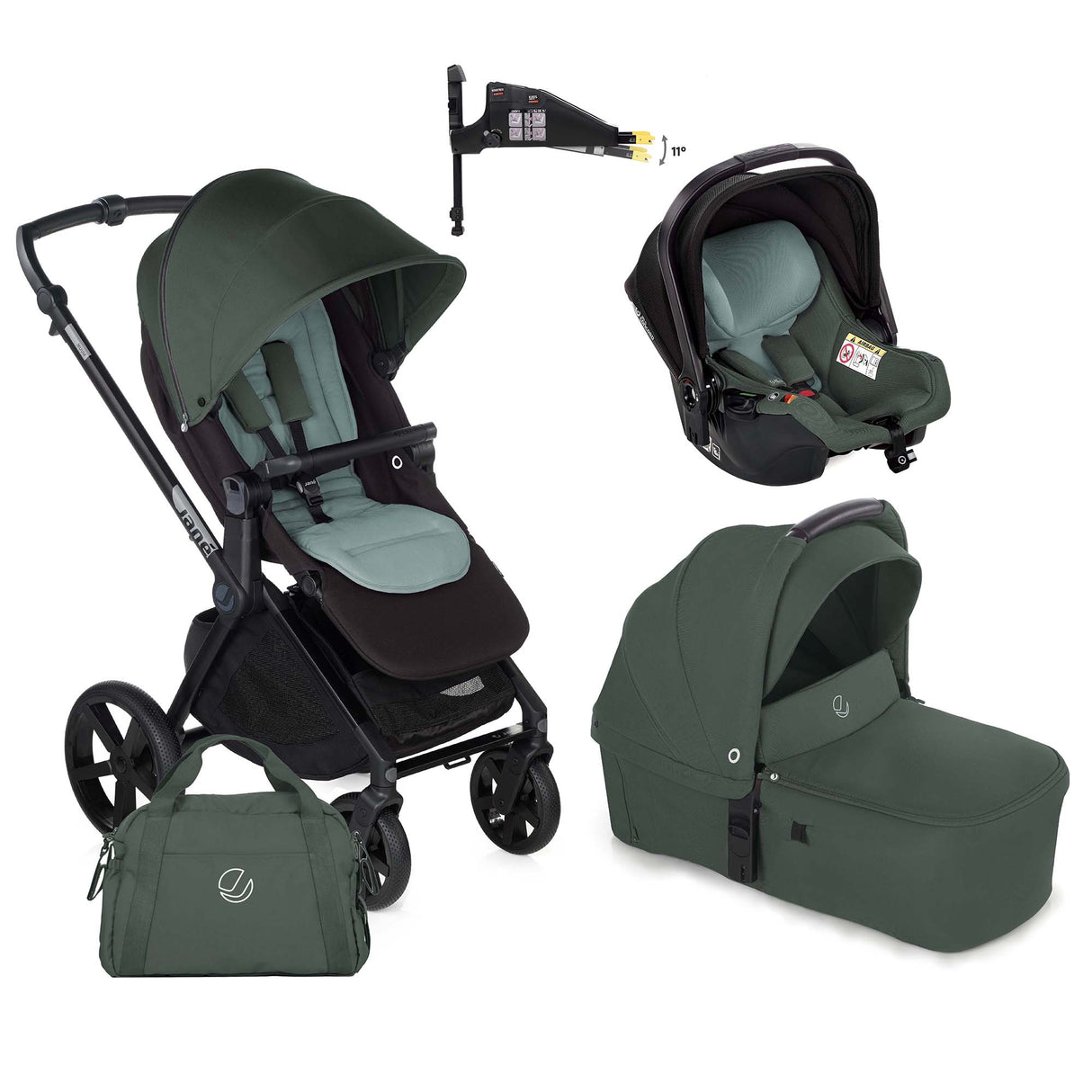 Jane Muum-4 + Sweet + Koos iSize 3in1 travel system