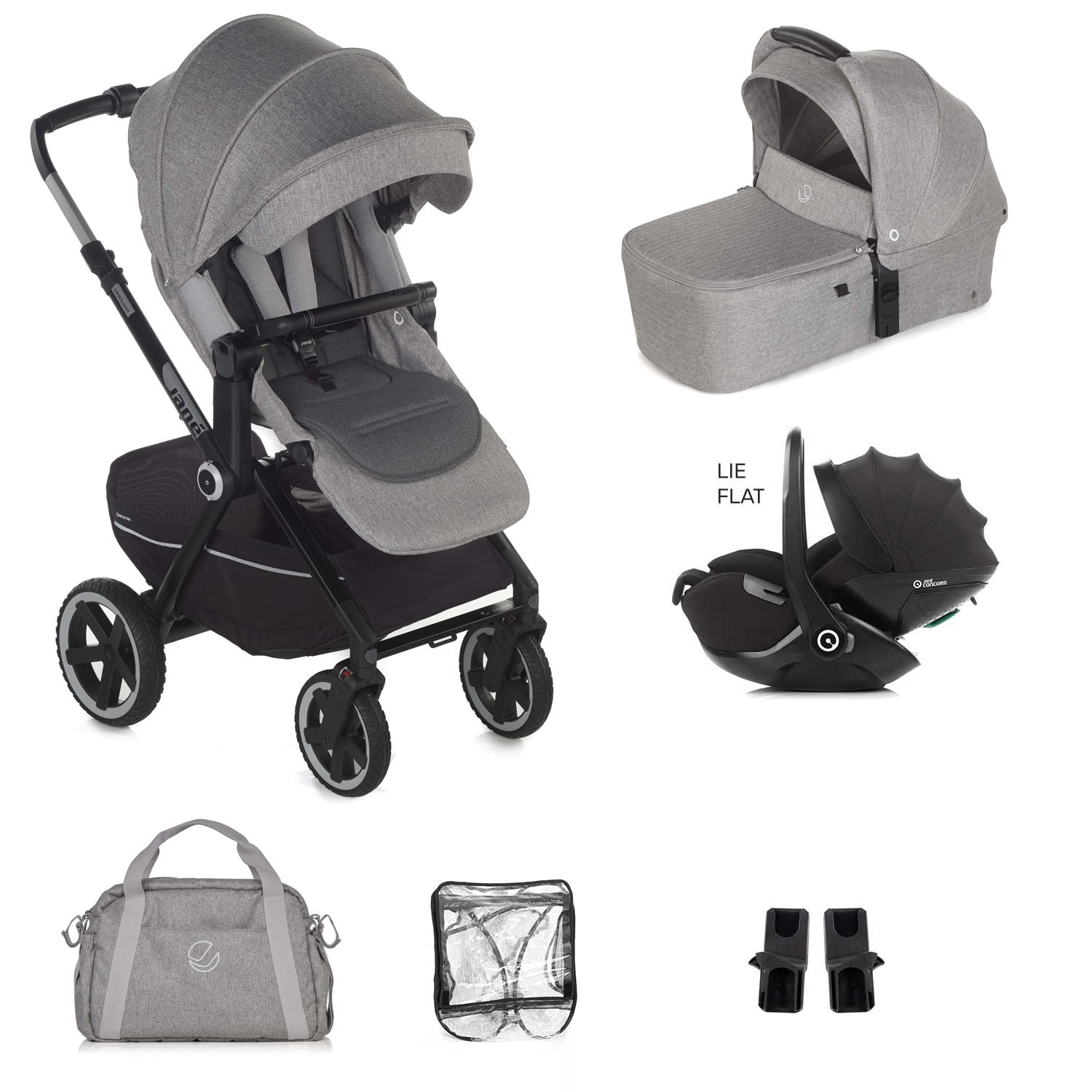 Jane Crosslight 3 + Kombibaby Travel System