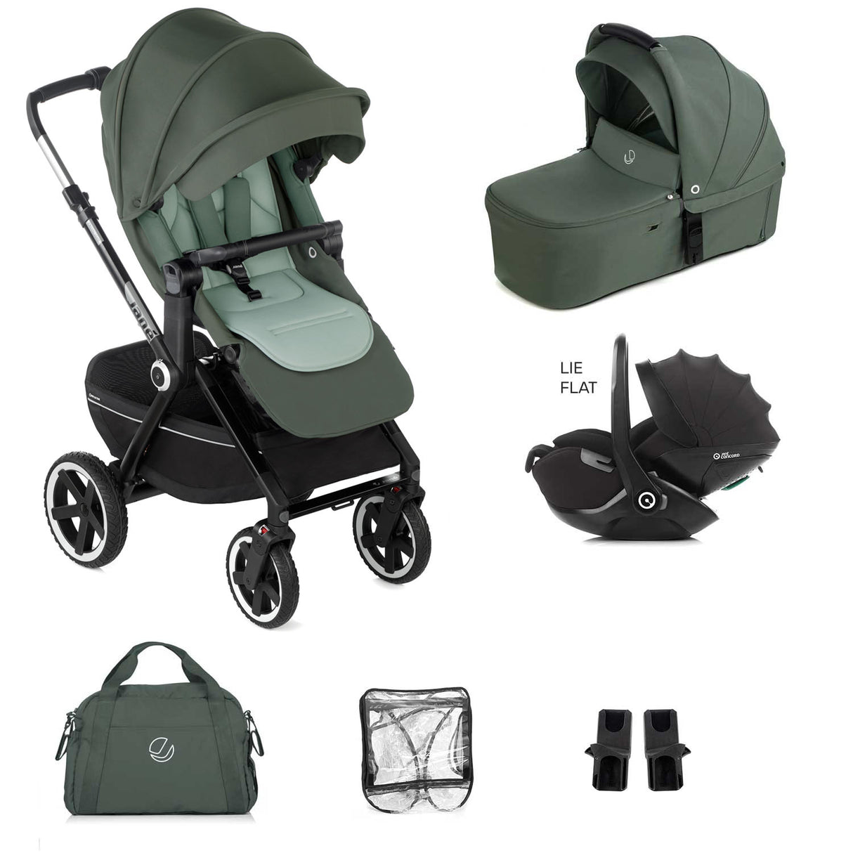 Jane Crosslight 3 + Kombibaby Travel System