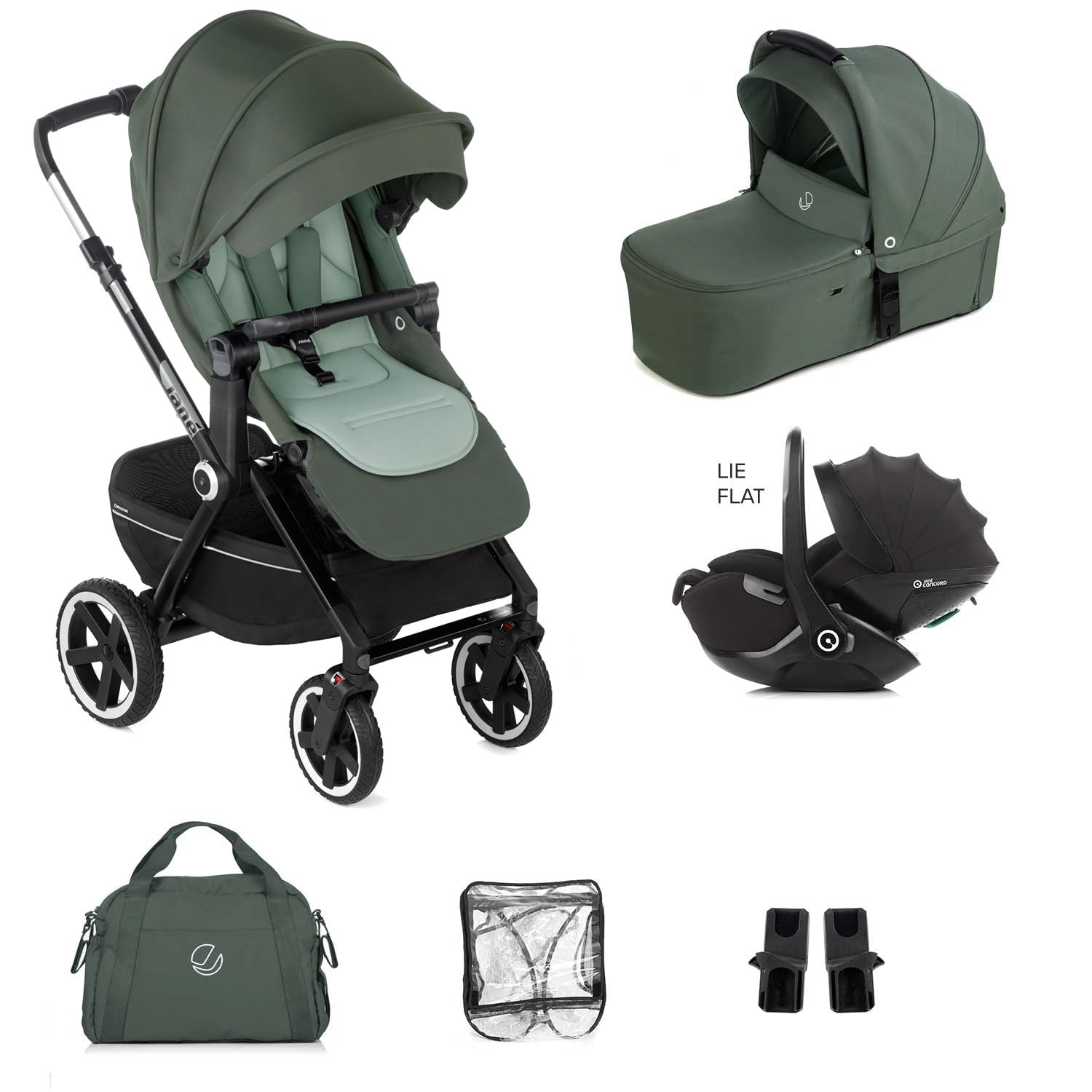 Jane Crosslight 3 + Kombibaby Travel System