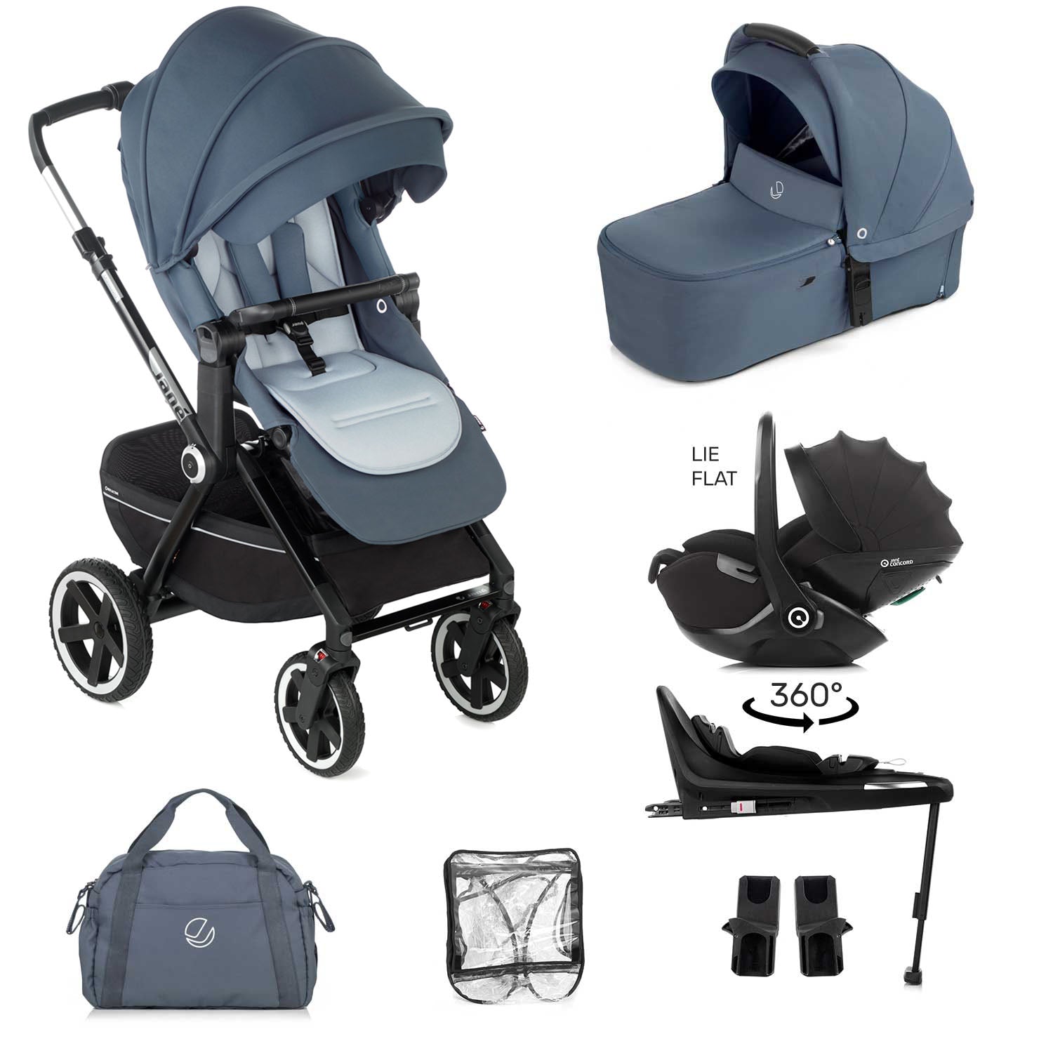 Jane Crosslight 3 + Kombibaby Travel System