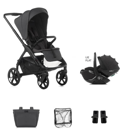 Jane Keep Pushchair + Kombibaby Lie-Flat 360 Baby Car Seat Bundle