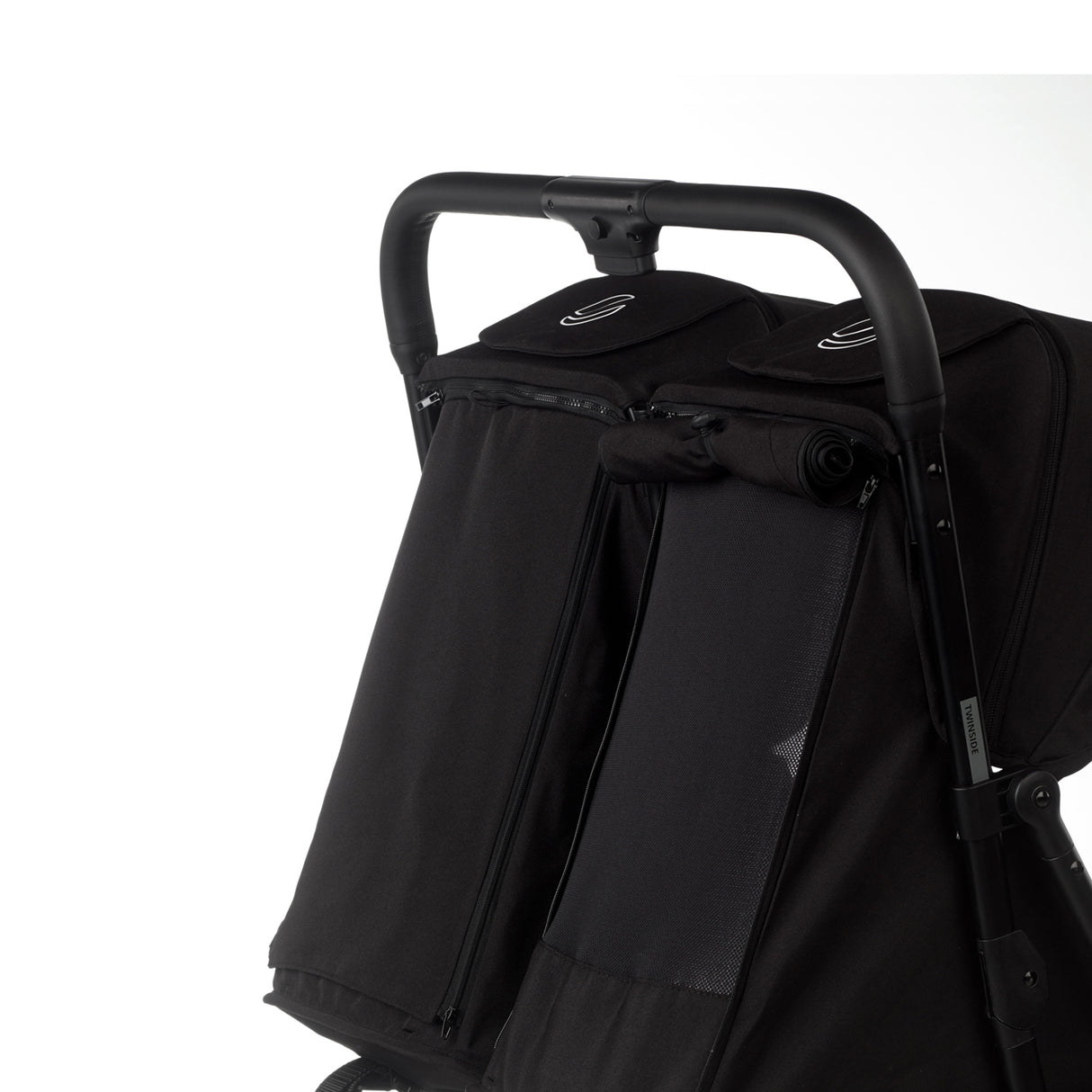 Twinside Twin Stroller, Coal