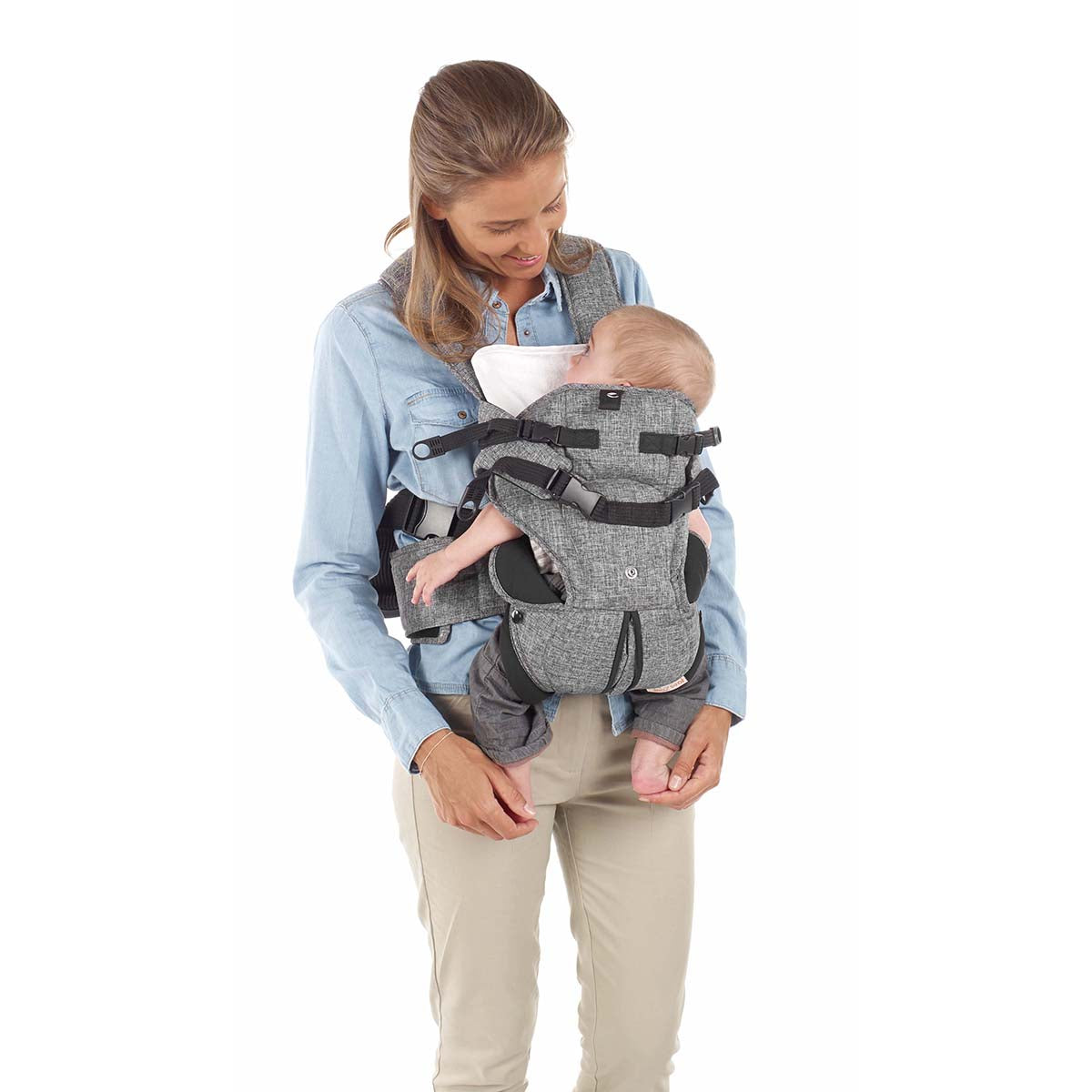 Jane Travel Baby Carrier – 3 Position, Breathable with Lumbar Support (Birth to 15kg)