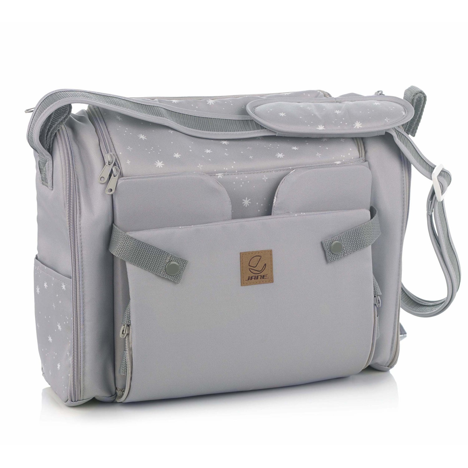 Jane Avant Travel Highchair with Storage, Dim Grey