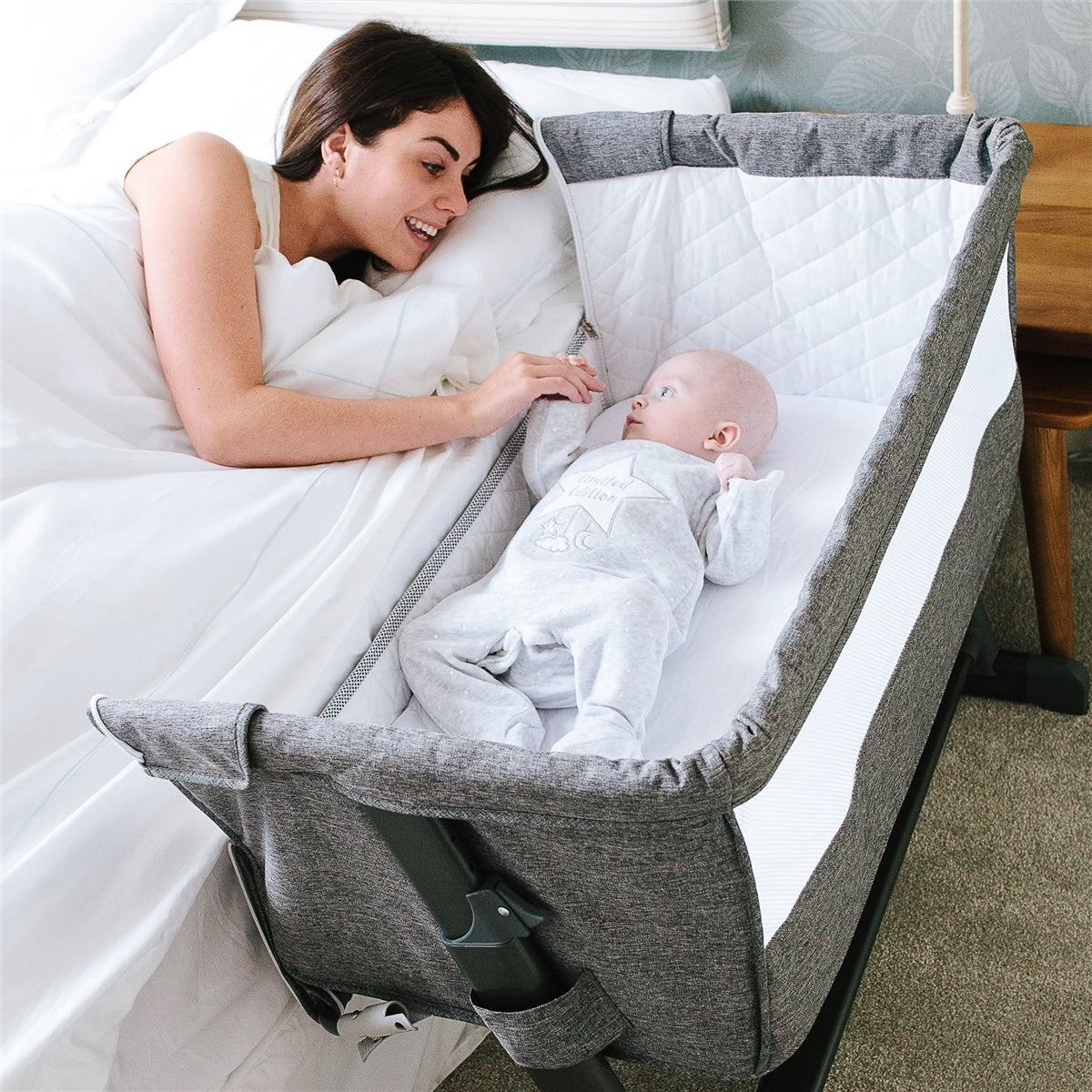 Jane Keep Trio Kombibaby 360 Lie-Flat Car Seat Travel System + Nursery Bundle