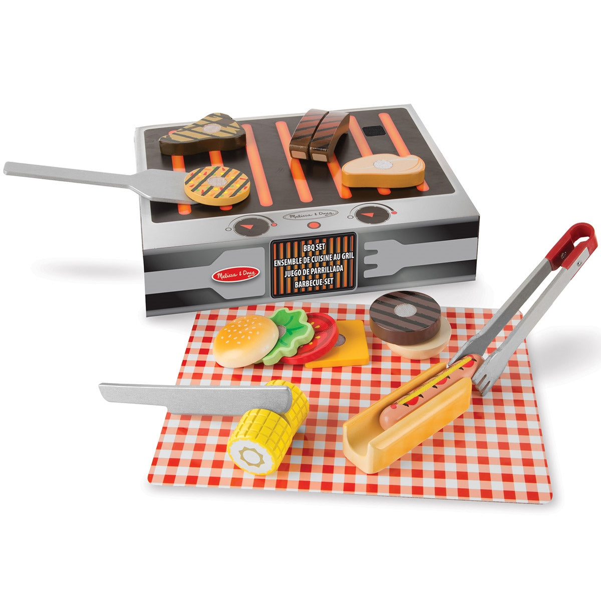 Melissa & Doug BBQ Play Toy Set
