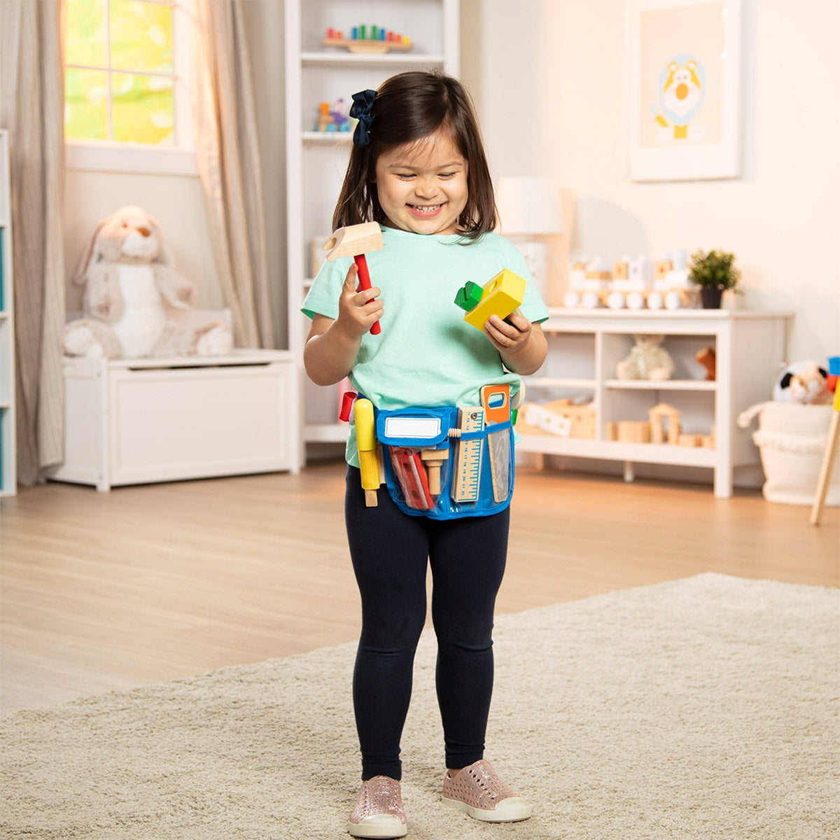 Melissa & Doug Deluxe Toy Tool Belt Playset