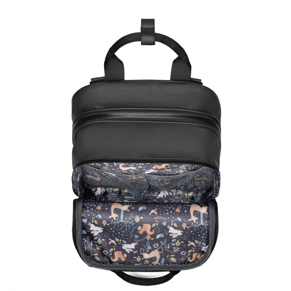 Bizzi Growin 2-in-1 Travel Bag & Baby Crib Vegan Leather - RucPOD ®