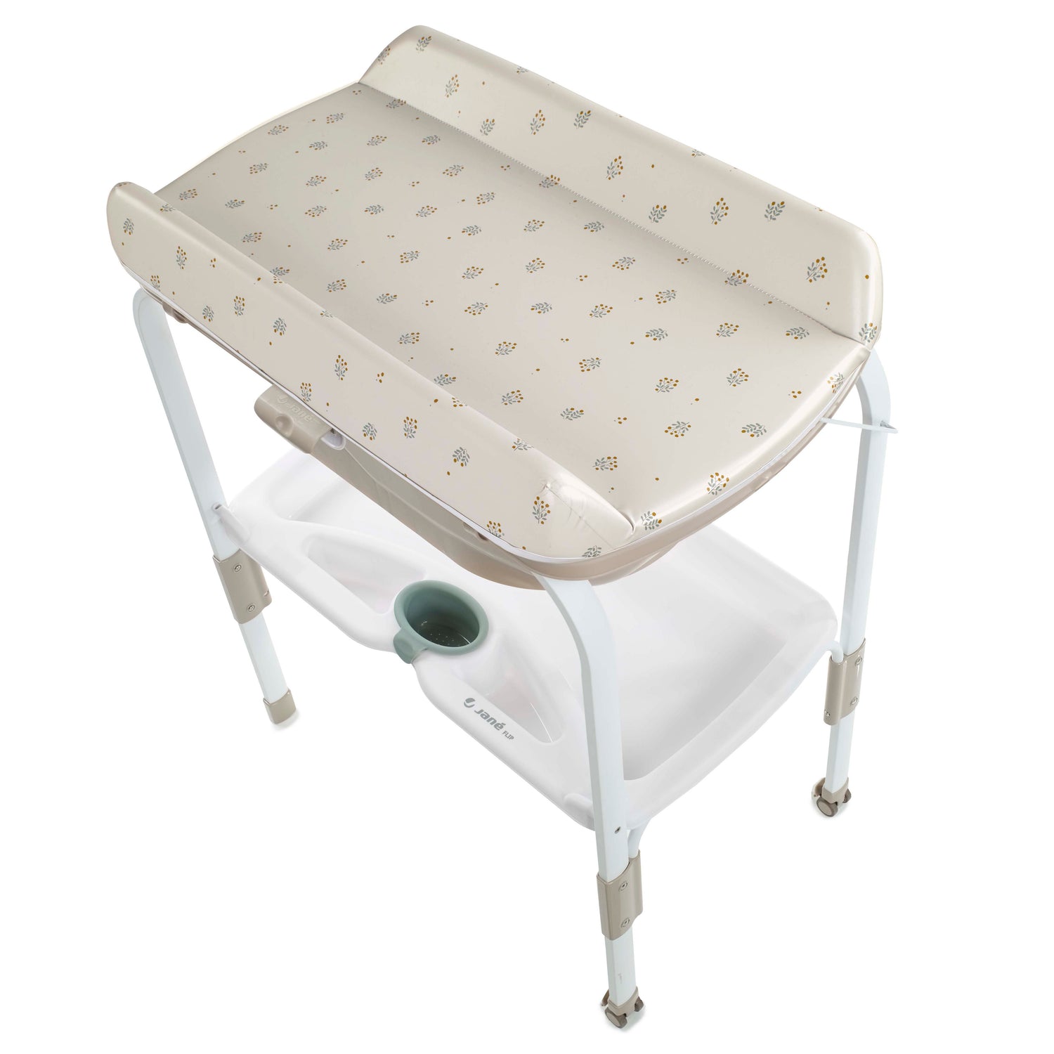 Jane Flip Baby Bath Changing Unit, Botanic