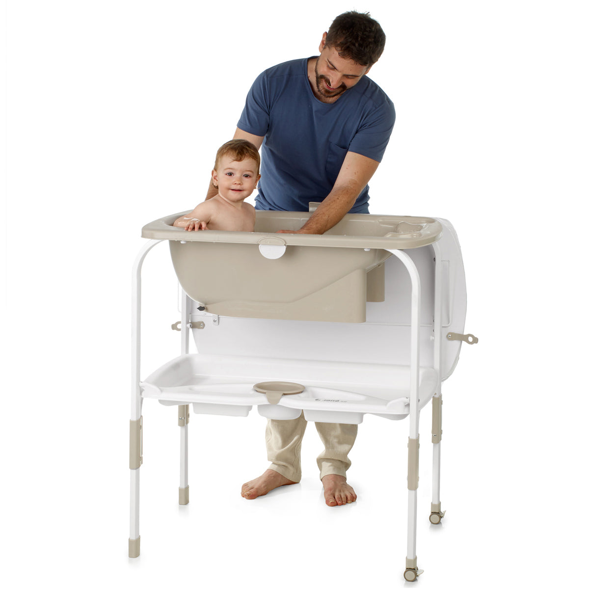 Jane Flip Baby Bath Changing Unit, Botanic