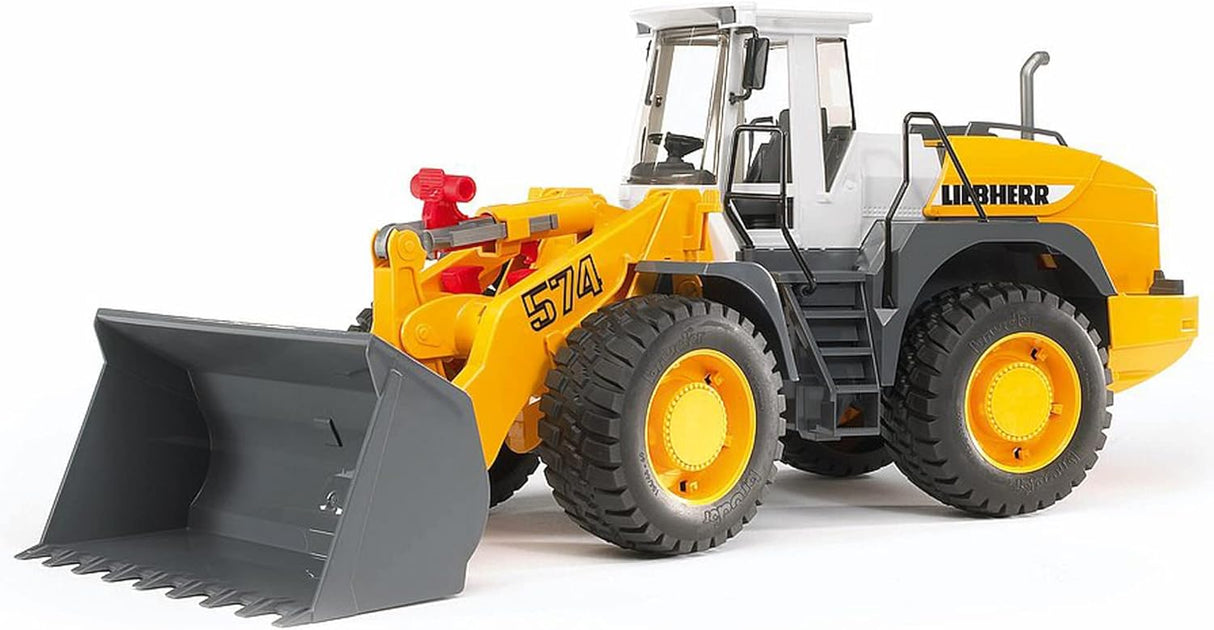 Bruder Liebherr Articulated Toy Road Loader L574, Scale 1:16
