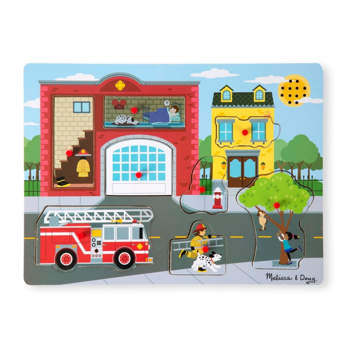 Melissa & Doug Fire Engine Sound Puzzle