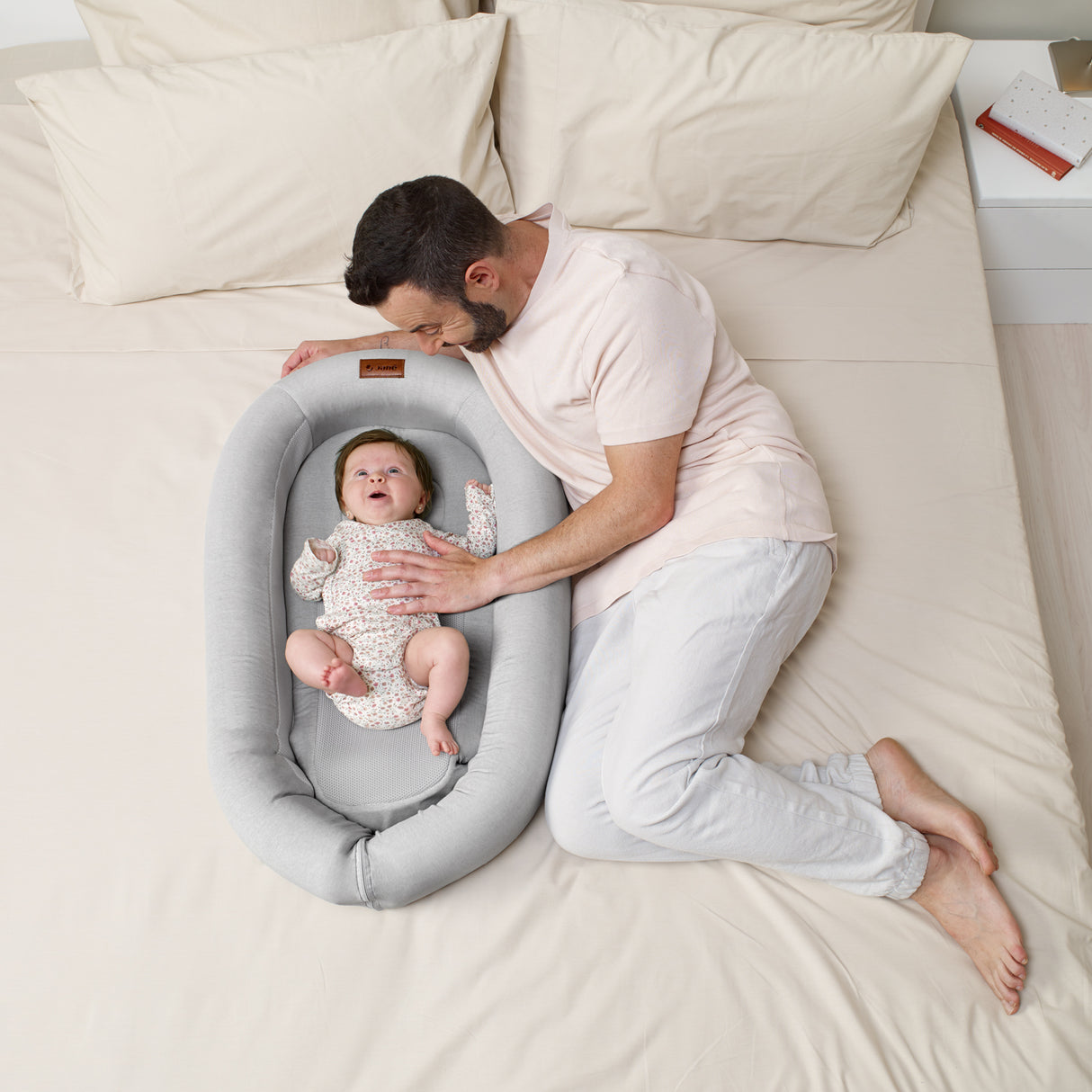 Joy Baby Nest – Ergonomic, Breathable & Supportive from Birth, Botanic