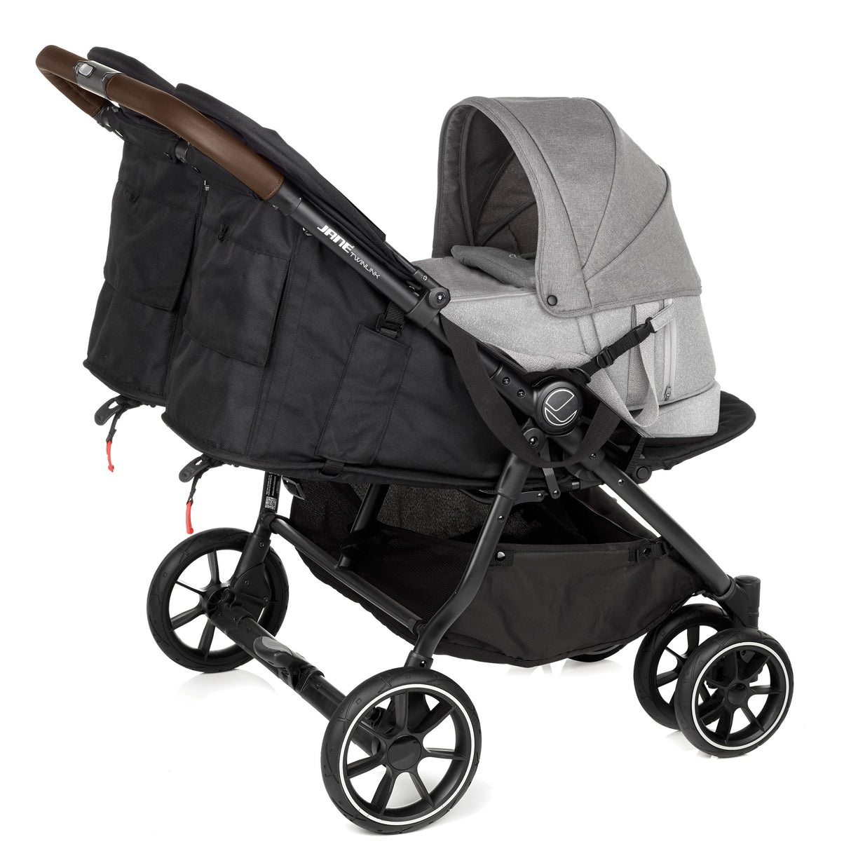 Jane Twinlink Pushchair + 2 Smart Carrycots
