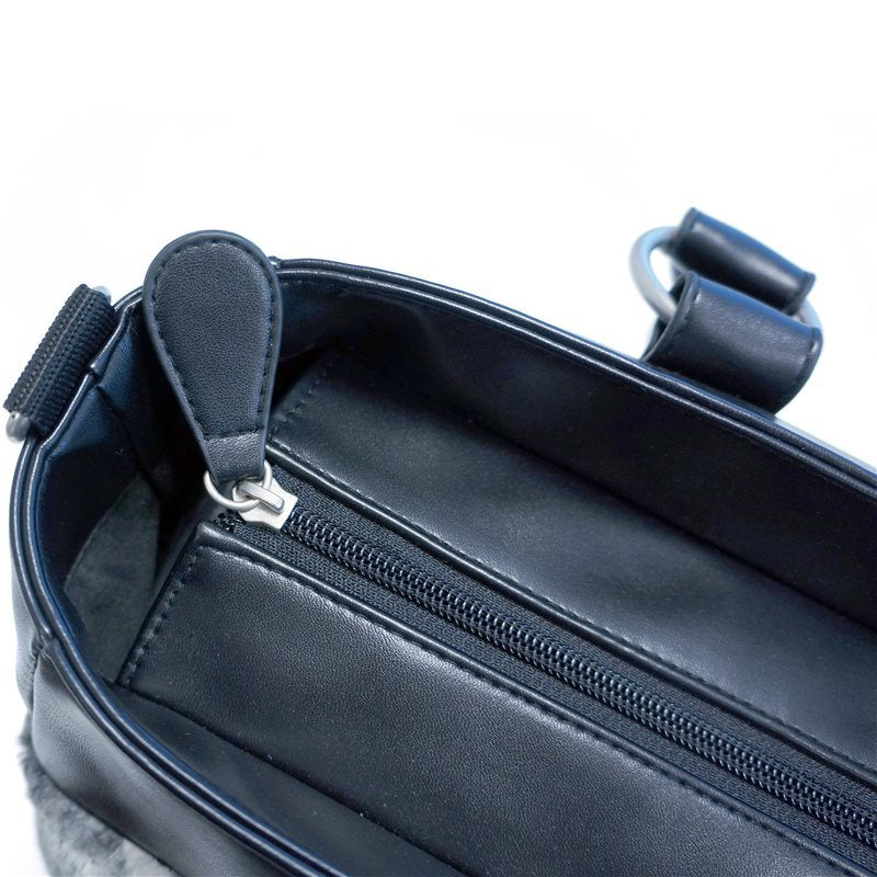 Jane Faux Leather & Fur Changing Bag