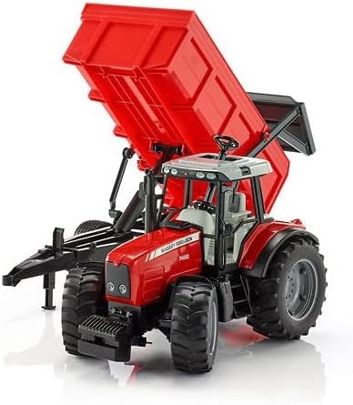 Bruder Massey Ferguson 7480 with Tipping Trailer