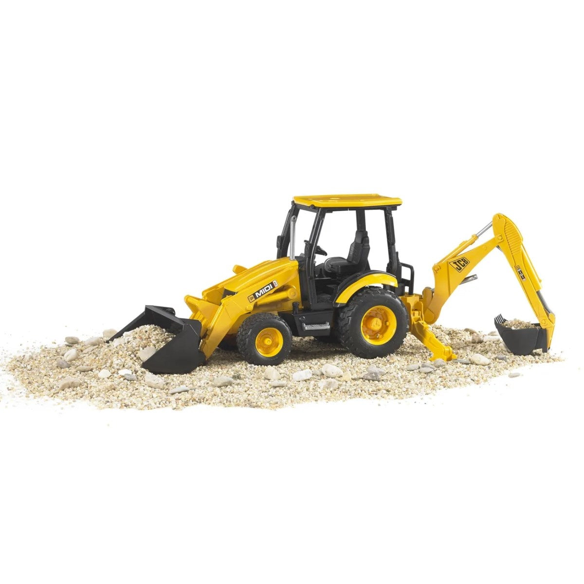 Bruder JCB MIDI CX Backhoe loader - Scale 1/16