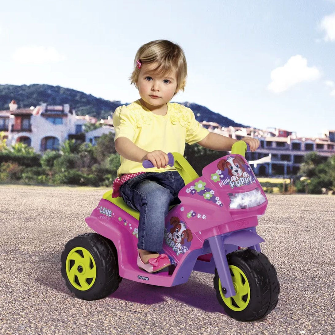Peg Perego Mini Puppy 6V Electric Motorcycle for 1+ Years