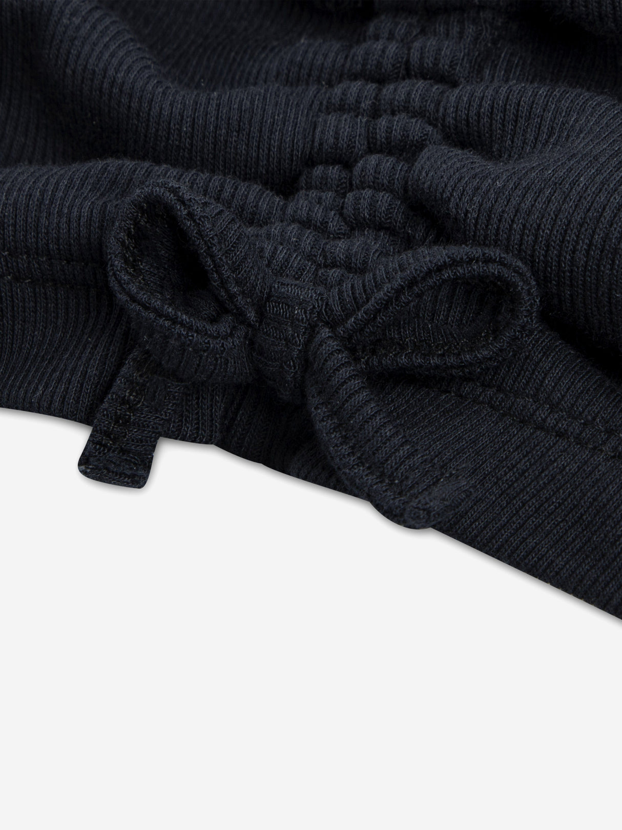 Abercrombie & Fitch Girls Ruched Side Bow T-Shirt in Black