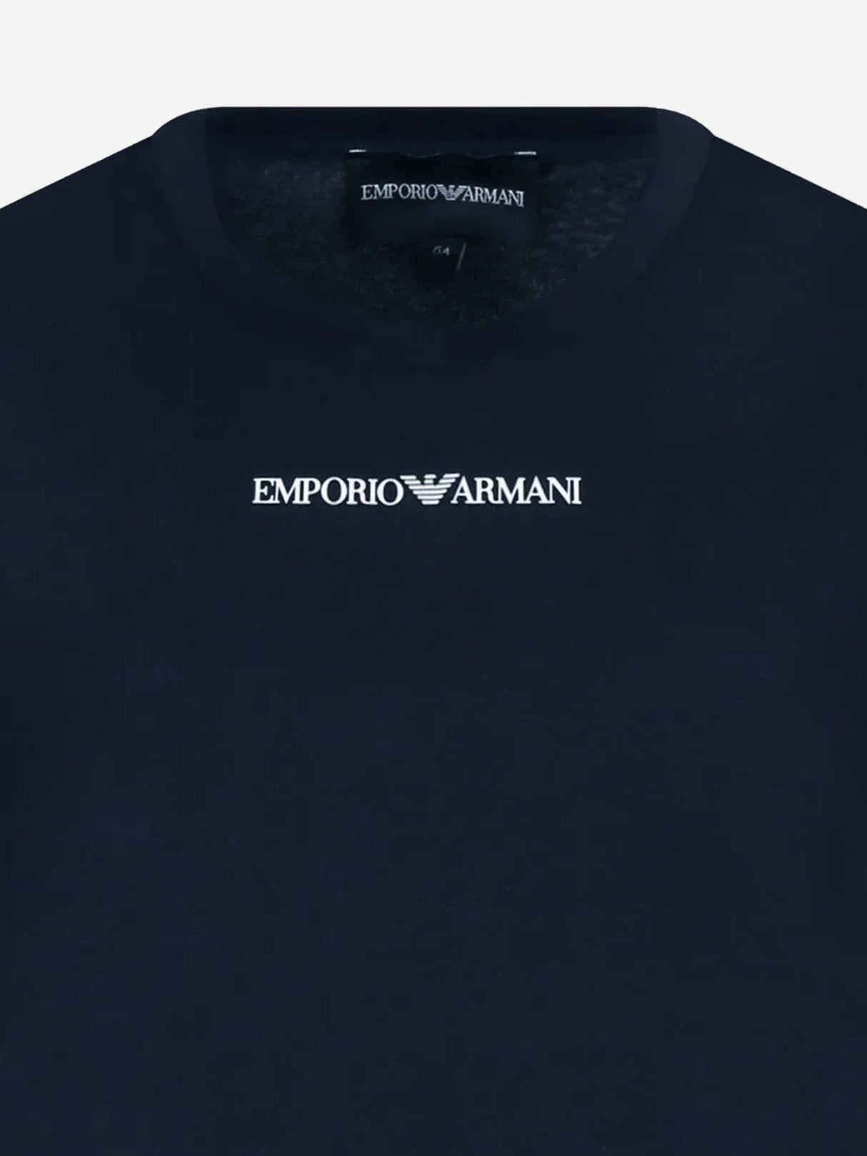 Emporio Armani Boys Logo T-Shirt in Navy