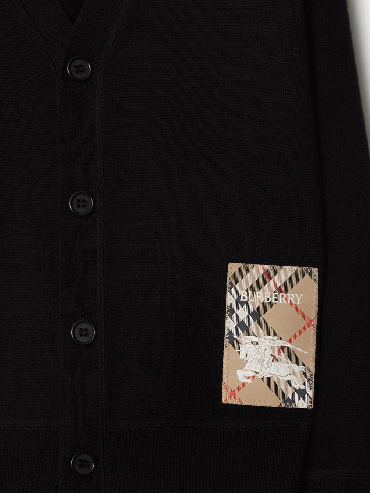Burberry Boys Romie EKD Cardigan in Black