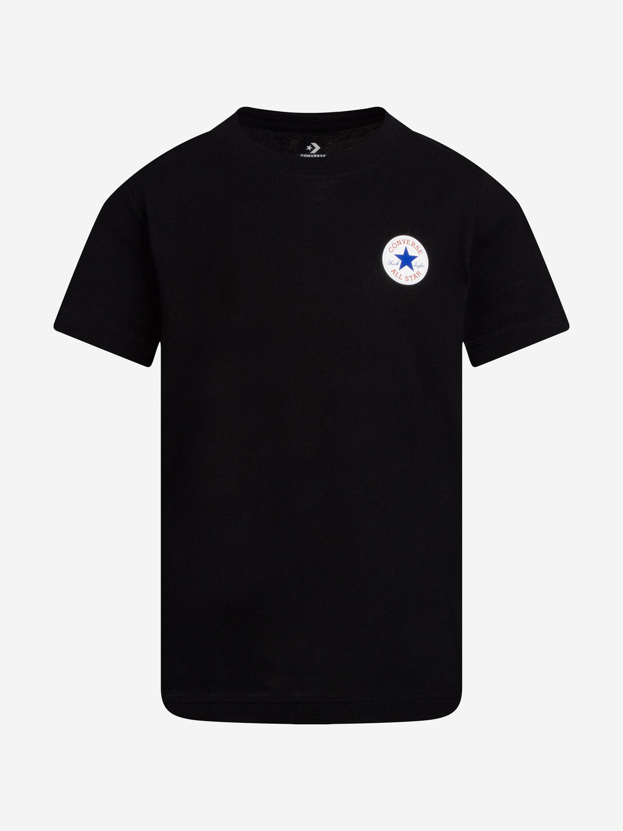 Converse Boys CT Patch T-Shirt in Black