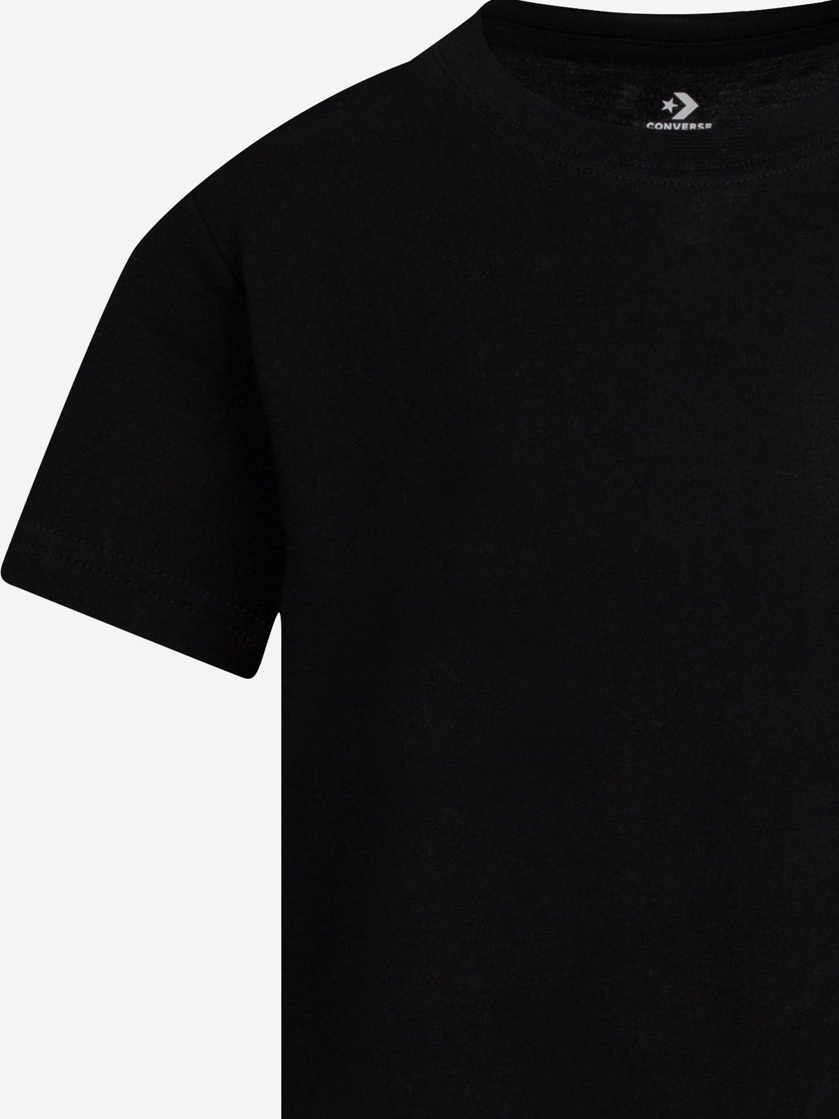 Converse Boys CT Patch T-Shirt in Black