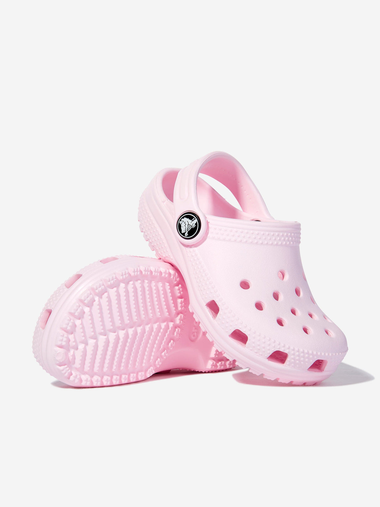 Crocs Girls Classic Clogs in Pink