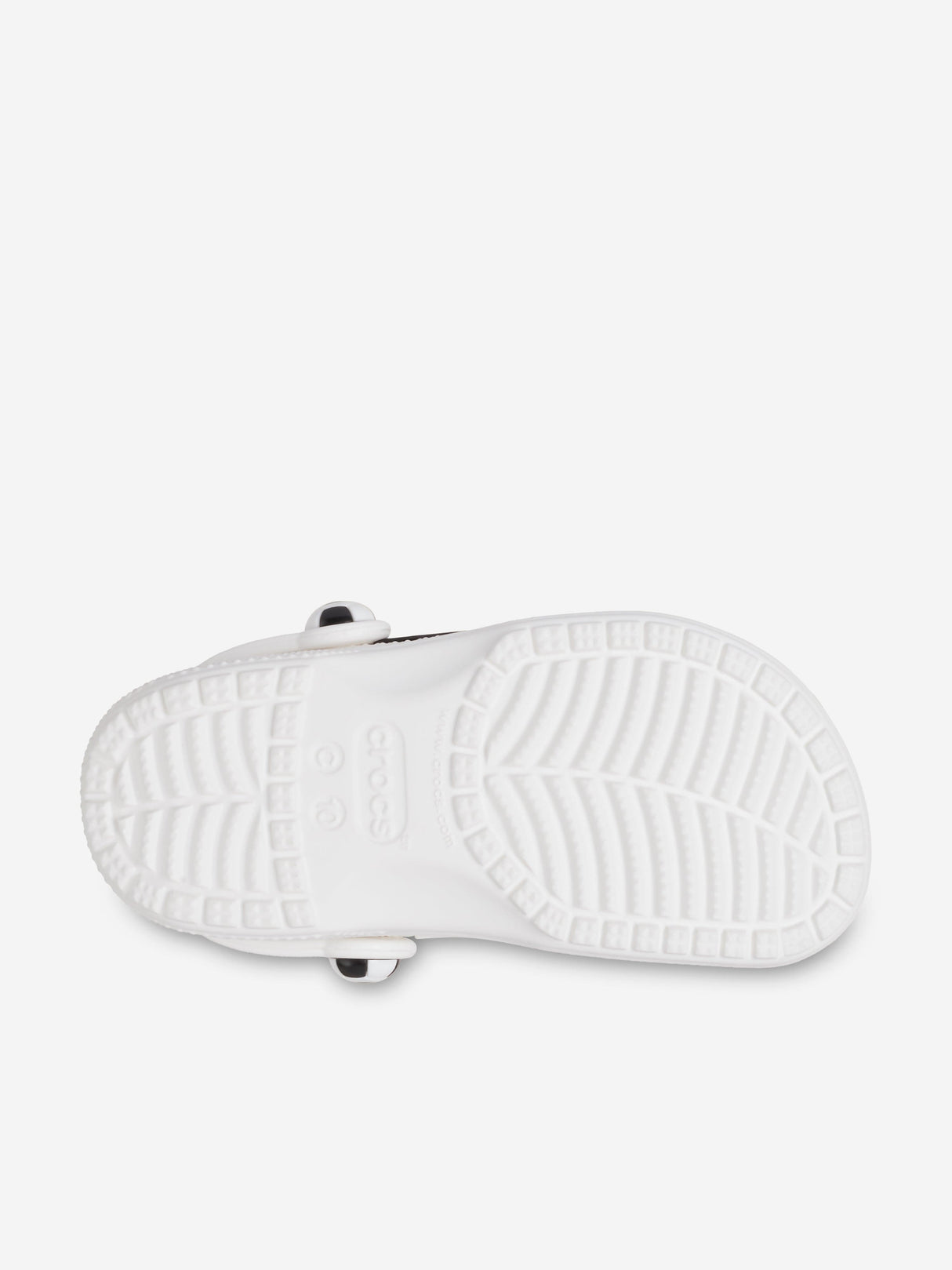 Crocs Kids Classic Soccer Ball Clog in White