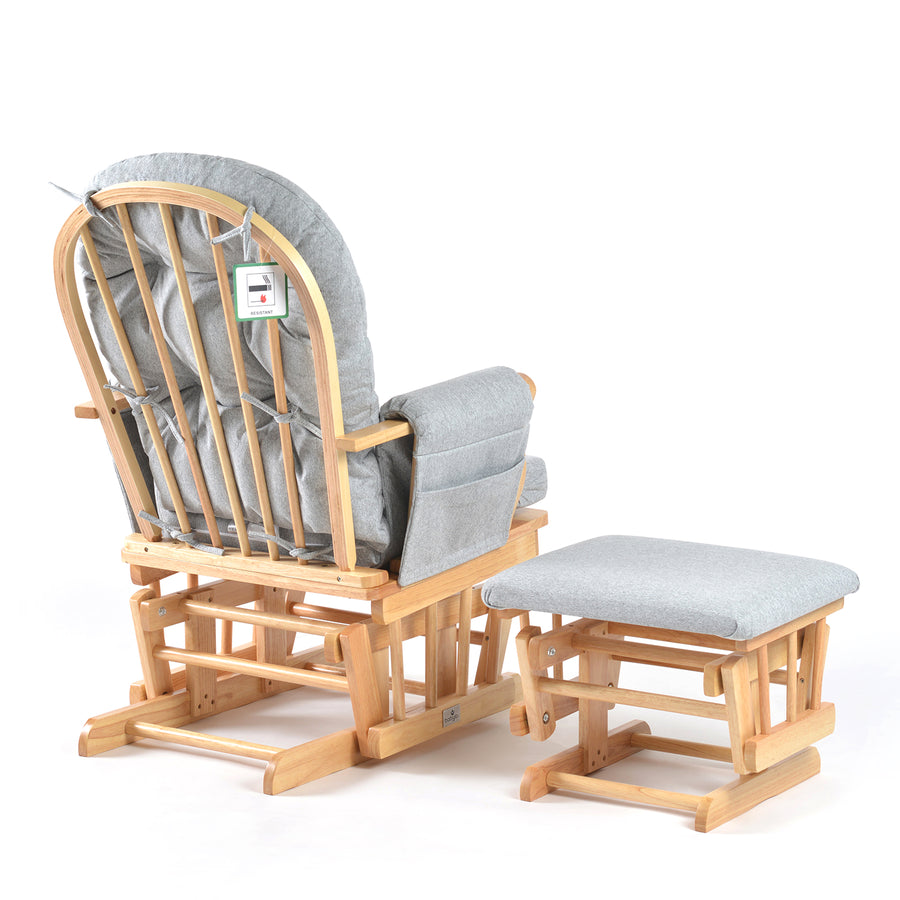 Johnston's Brompton Baby Nursing Glider & Footstool