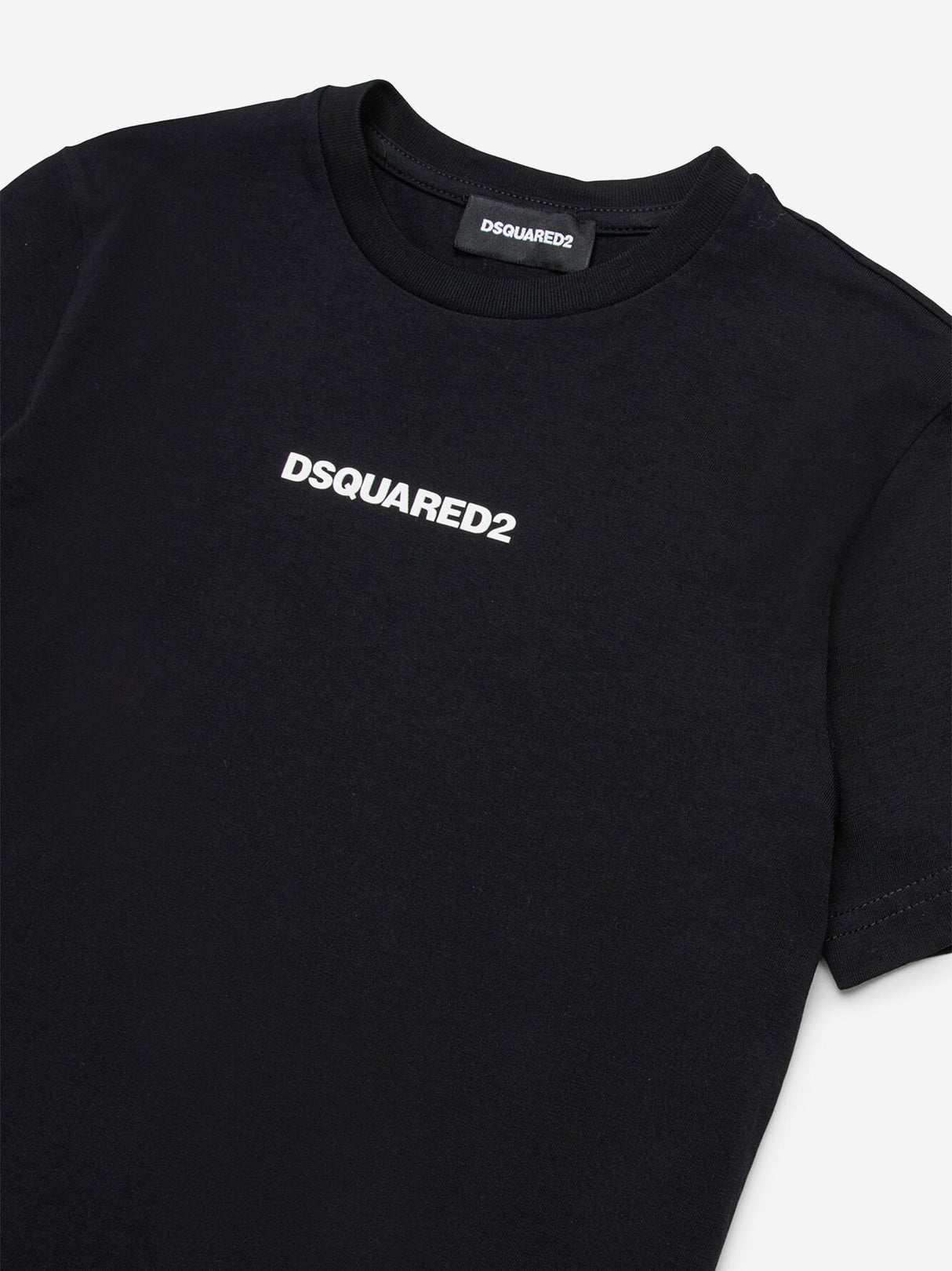 Dsquared2 Kids Logo T-Shirt in Black