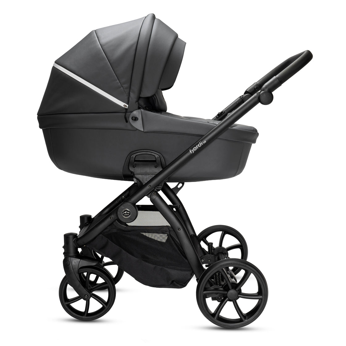 Noordi Fjordi V2 Leather 3in1 with Travel Carrier Car Seat - Shadow Grey (OPEN BOX)