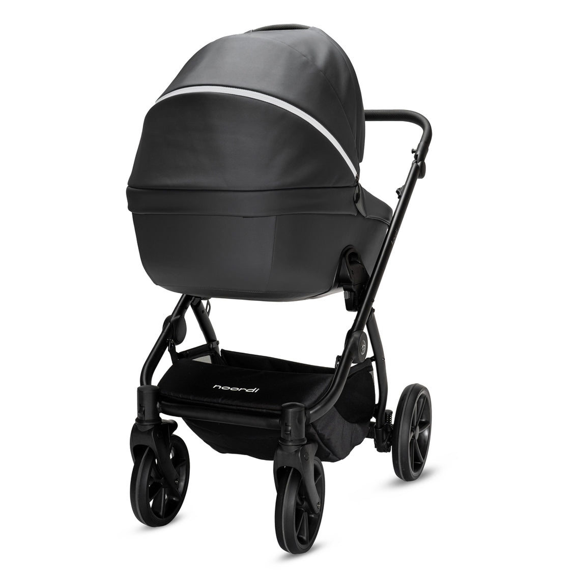 Noordi Fjordi V2 Leather 3in1 with Travel Carrier Car Seat - Shadow Grey (OPEN BOX)