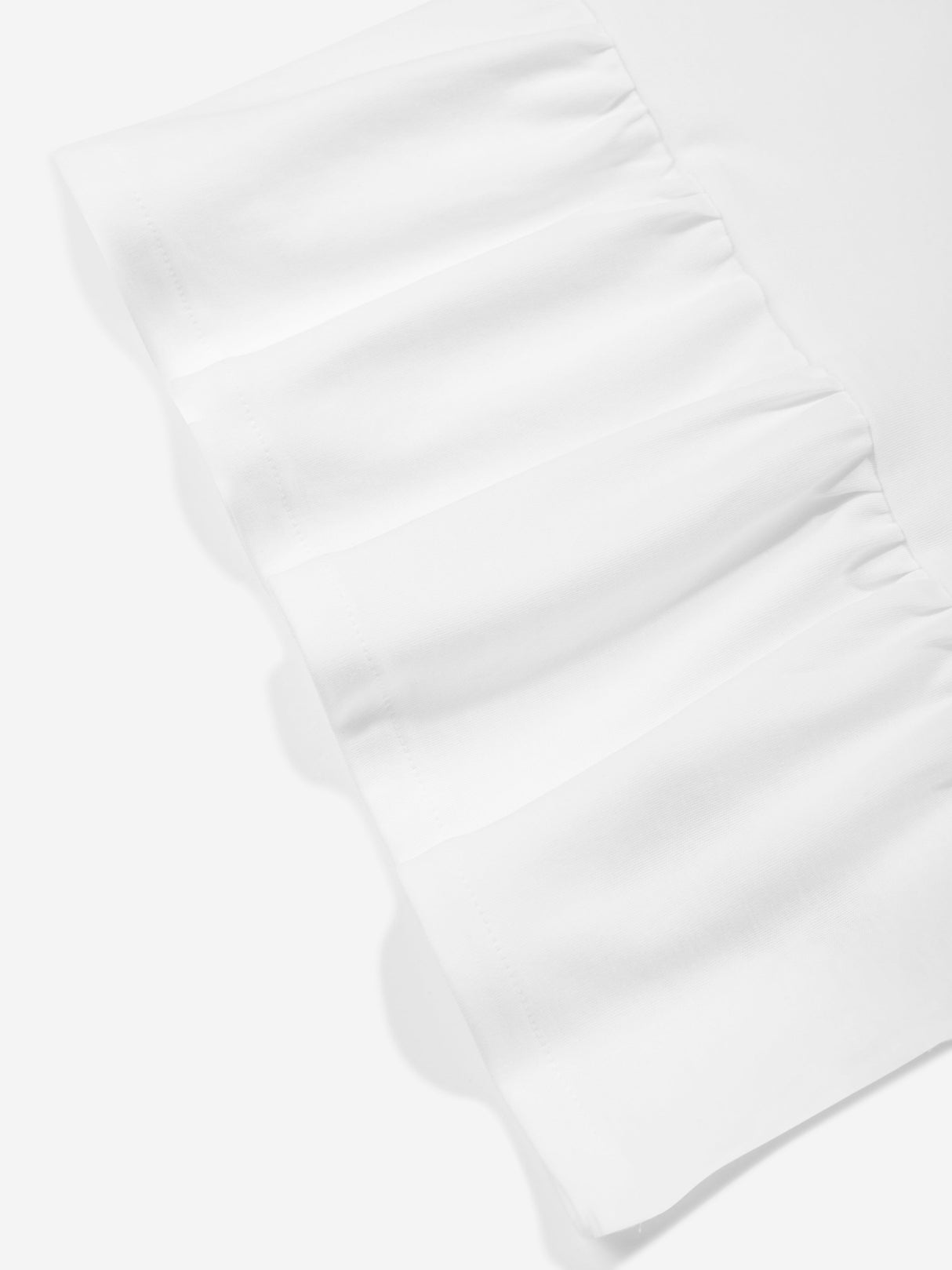 Guess Girls Sleeveless Logo Dress in White