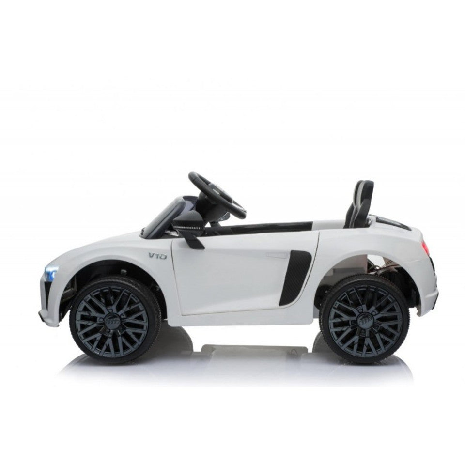 Audi R8 Spyder 12V Electric Ride On - White
