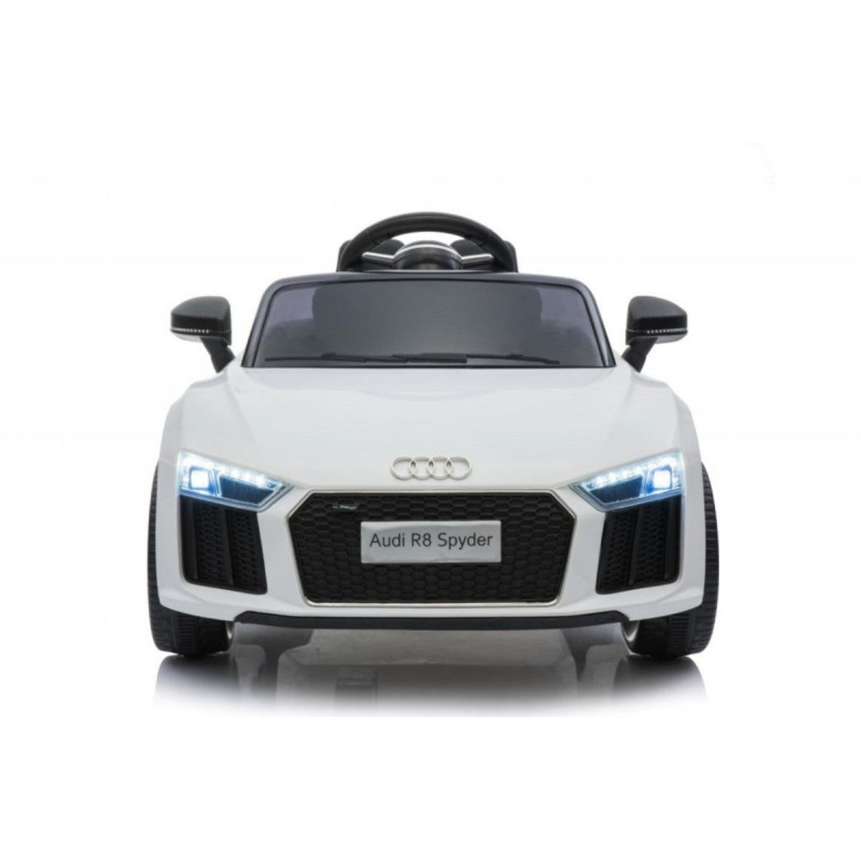 Audi R8 Spyder 12V Electric Ride On - White