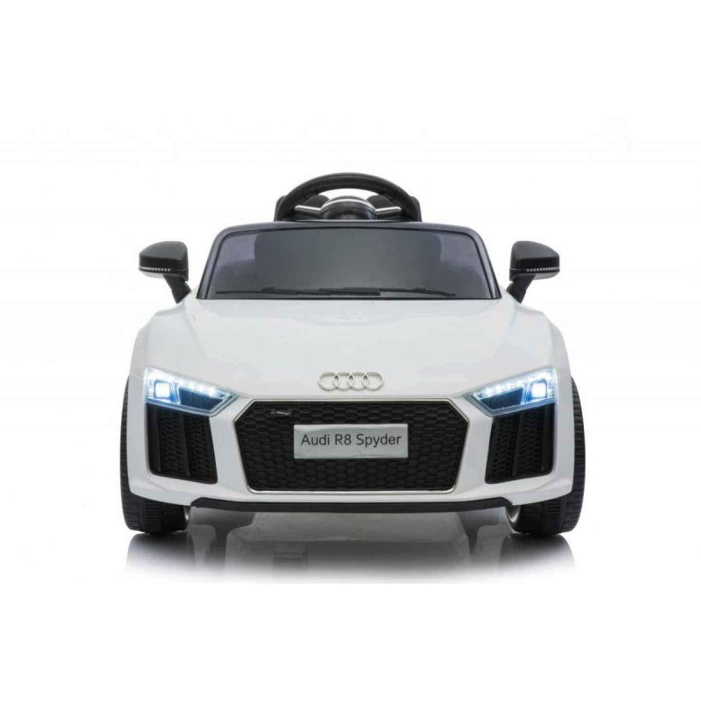 Audi R8 Spyder 12V Electric Ride On - White