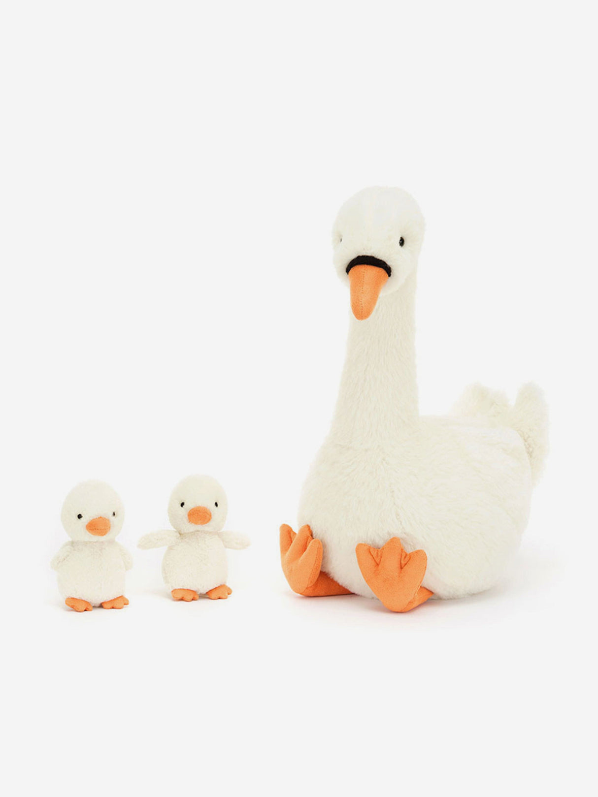 Featherful Swan in White (39cm)