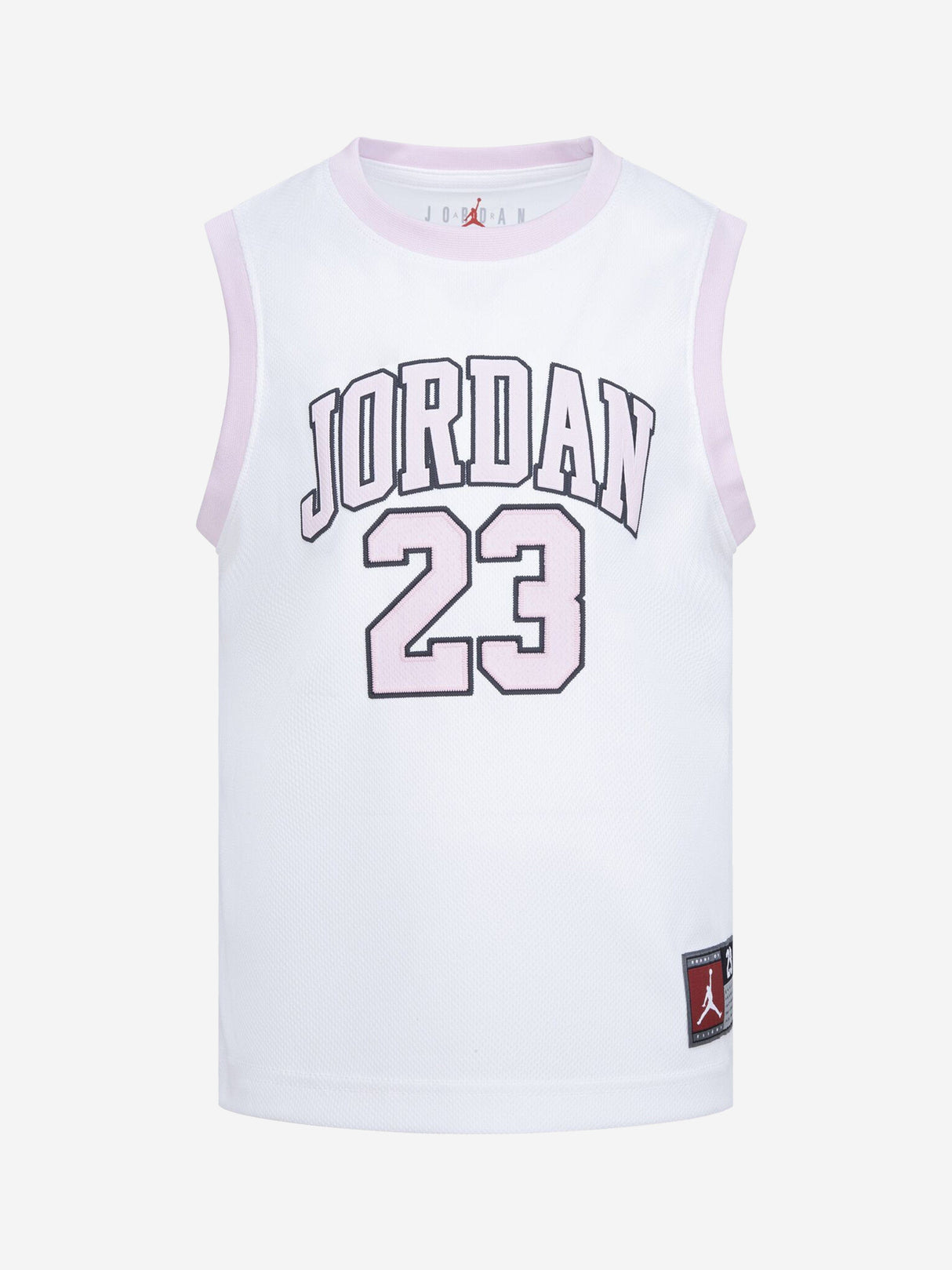 Jordan Girls 23 Jersey Short Set in Pink