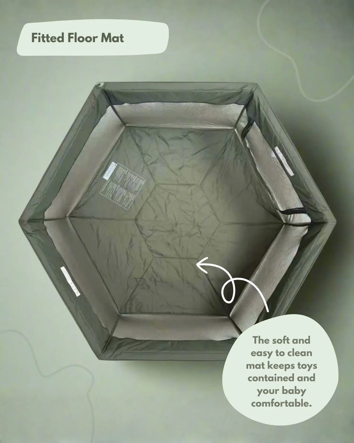 All Stars JOY Baby Playpen - Green