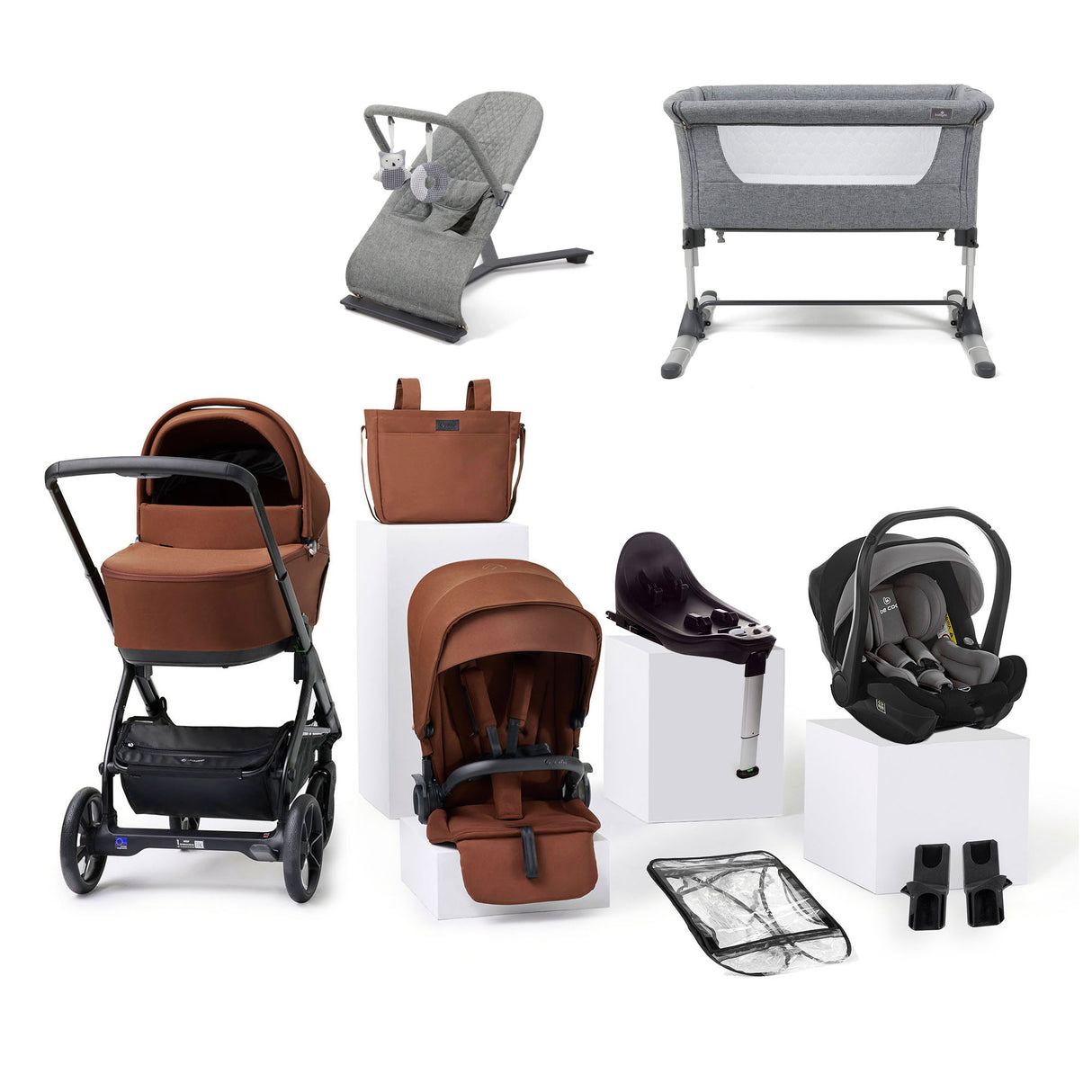 Jane Keep Trio Travel Carrier Travel System + Nursery Bundle