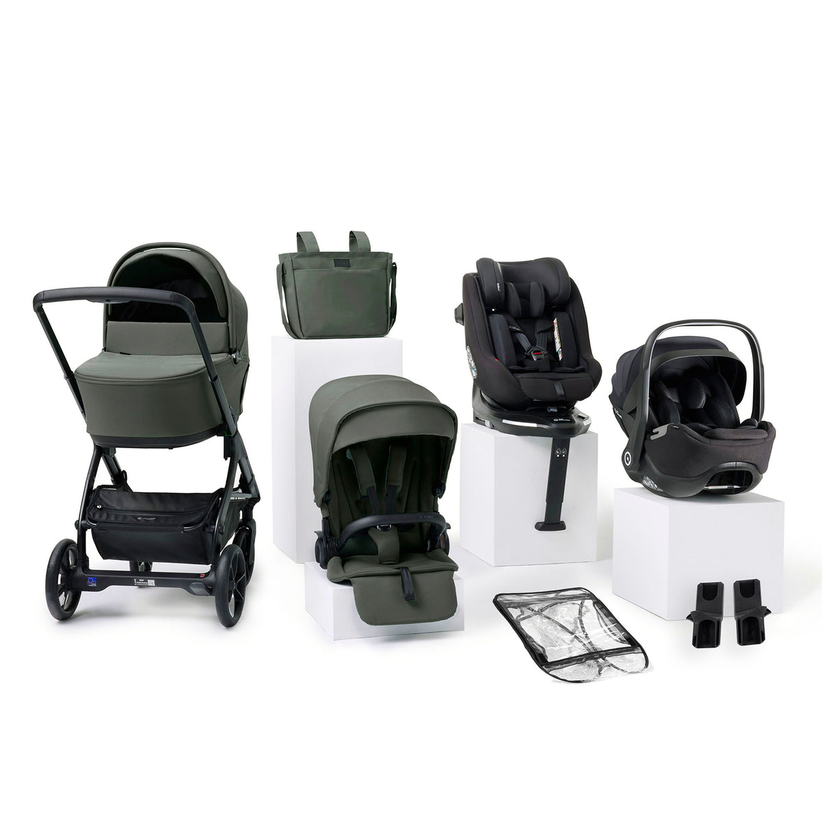Jane Keep Fully Equipped 0-4 years Family Car Seat Modular Travel System Bundle