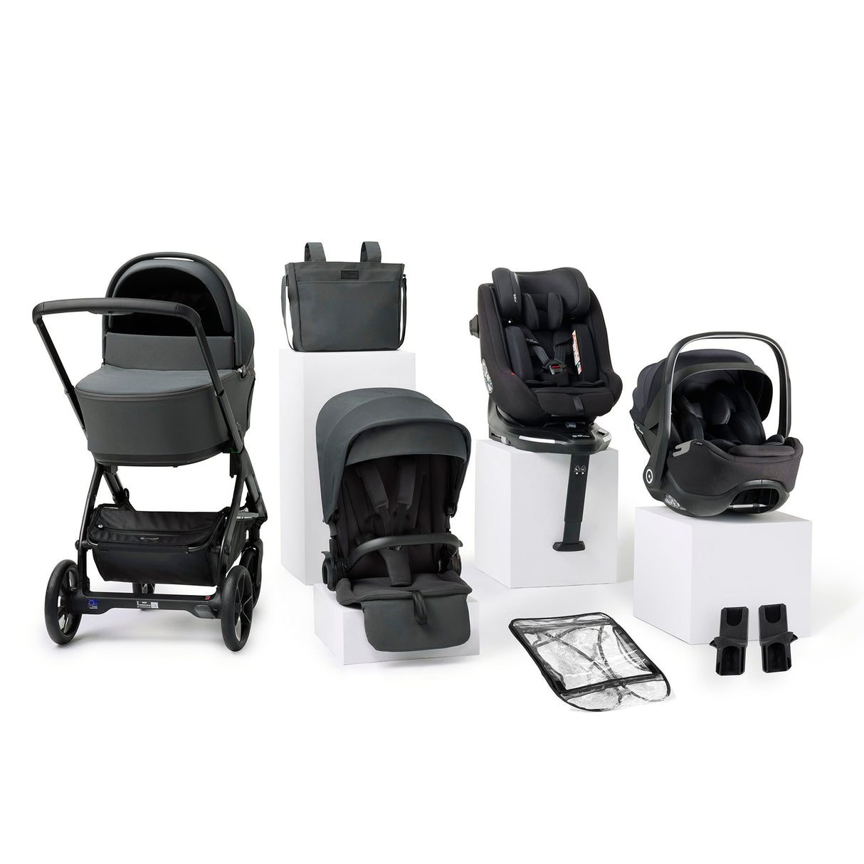 Jane Keep Fully Equipped 0-4 years Family Car Seat Modular Travel System Bundle