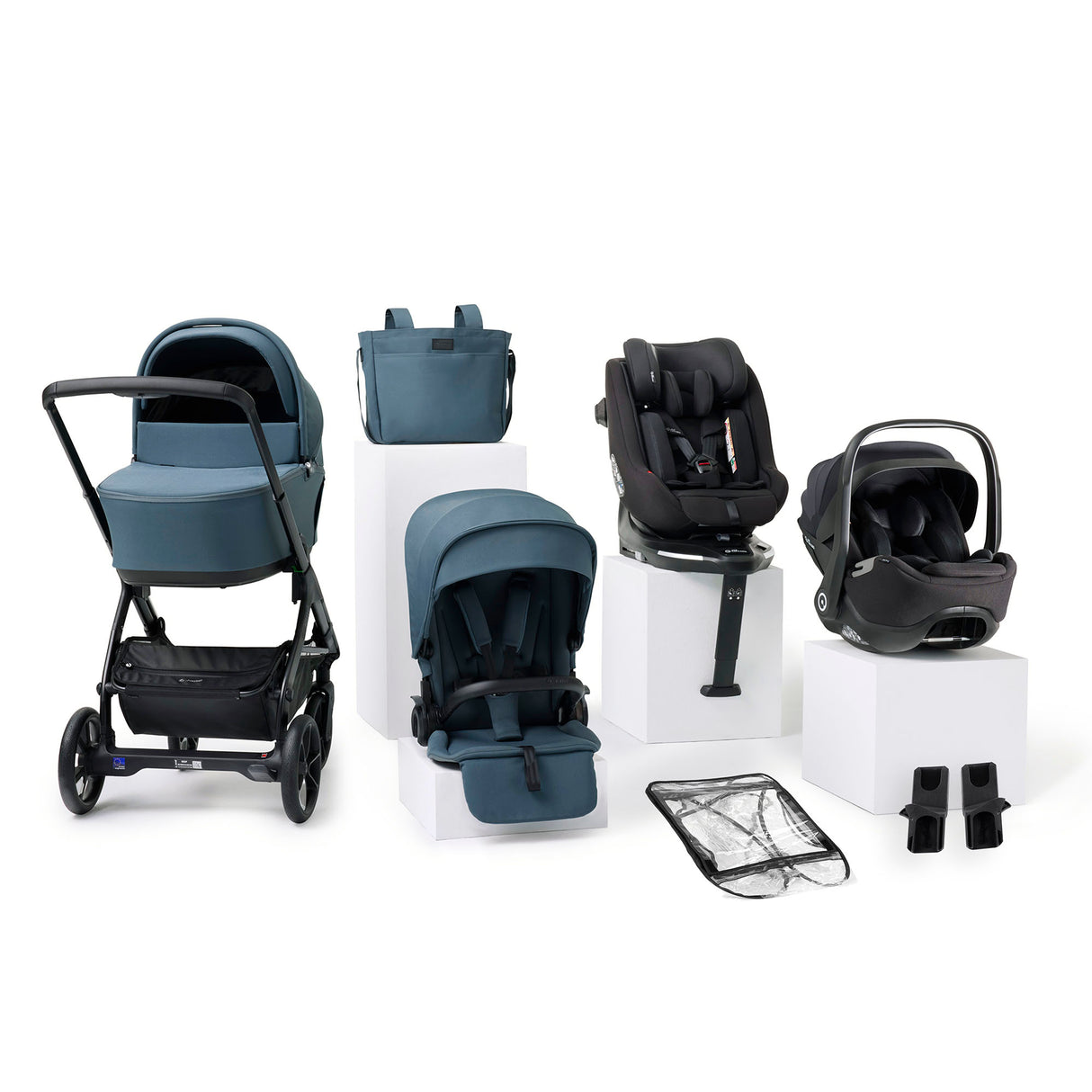 Jane Keep Fully Equipped 0-4 years Family Car Seat Modular Travel System Bundle